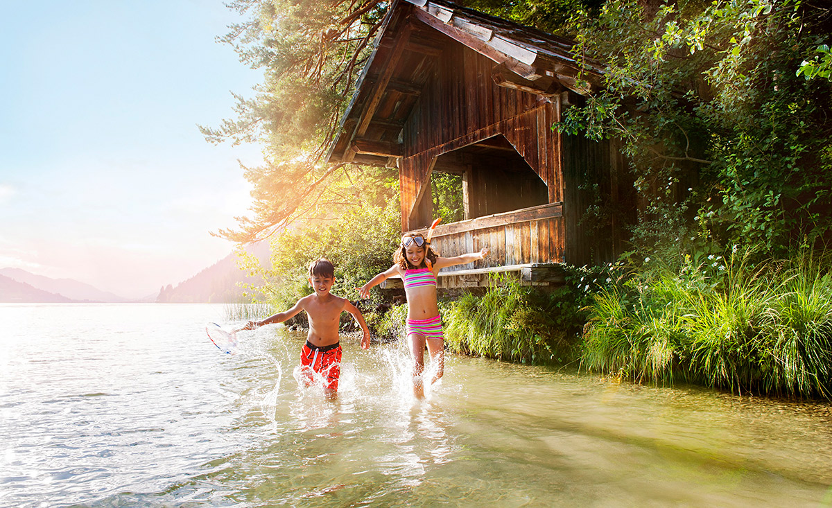 Urlaub mit Baby im Hotel Lacus am Weissensee