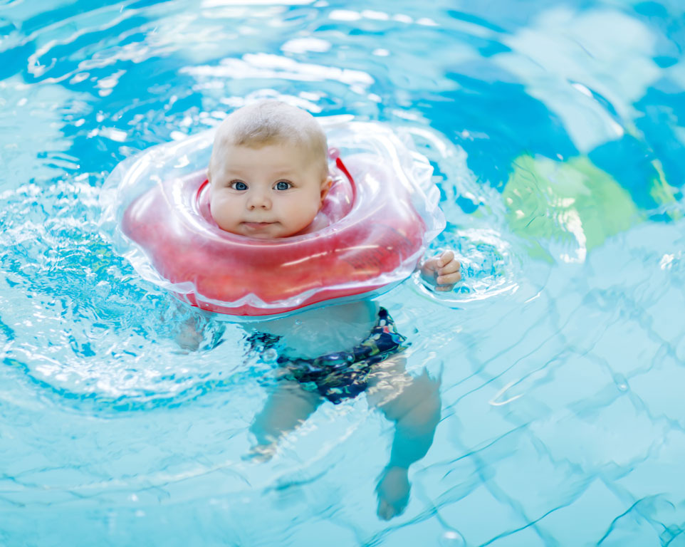 Babyhotels mit Schwimmbad